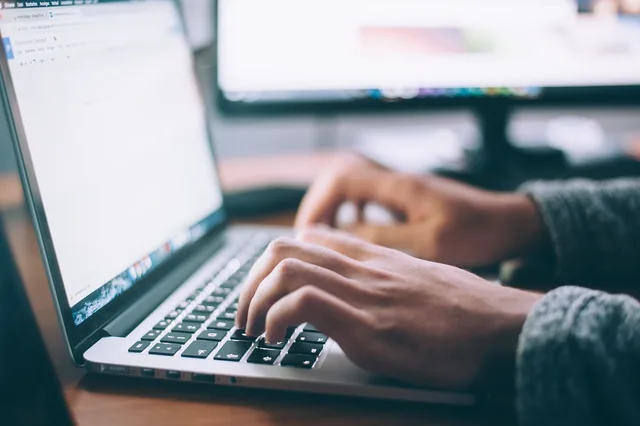 laptop, apple, keyboard, technology, mac, application, software, hardware, people, man, hands, table, application, software, software, software, software, software. Social listening personas without invented names, quotes or personalities